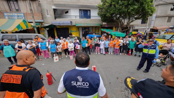 Vecinos y comerciantes se preparan para Simulacro Nacional Multipeligro