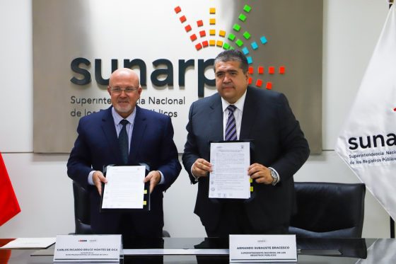 Convenio con la Sunarp permitirá promover proyectos urbanos y de saneamiento físico legal en Surco
