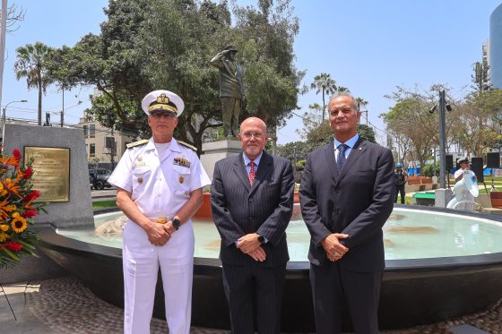 Alcalde Carlos Bruce inauguró el parque “Vicealmirante Luis Giampietri Rojas”