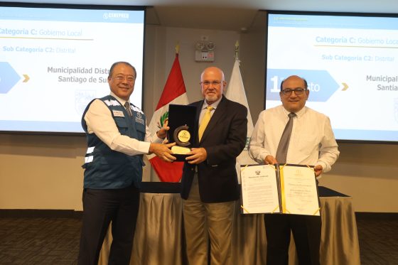 Municipalidad de Surco ocupa primer lugar en concurso de buenas prácticas y gestión de riesgo de desastres