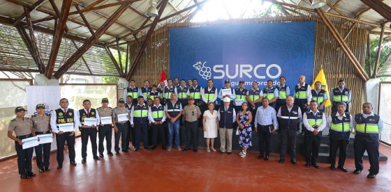 Alcalde de Surco reconoce a Serenos y policías por su loable labor en servicio al distrito