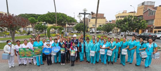 Surco: Brigadas visitan CASA POR CASA durante la Semana de Vacunación en las Américas