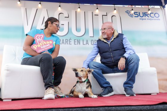 “Vaguito” es embajador de la campaña de adopción Patitas Felices promovida por la Municipalidad de Surco