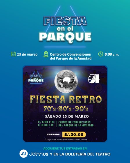 ¡Fiesta en el Parque trae de regreso la magia de los 70, 80 y 90!