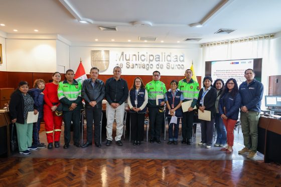 Surco define prioridades sanitarias y refuerza alianza multisectorial por la salud pública en el distrito