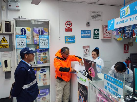 Municipalidad de Surco realizó acciones preventivas en centros comerciales, mercados y locales del distrito