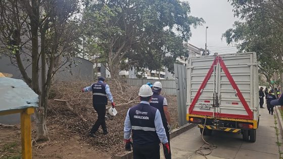 Municipalidad de Surco recuperó espacio público en la urbanización Club Golf Los Incas
