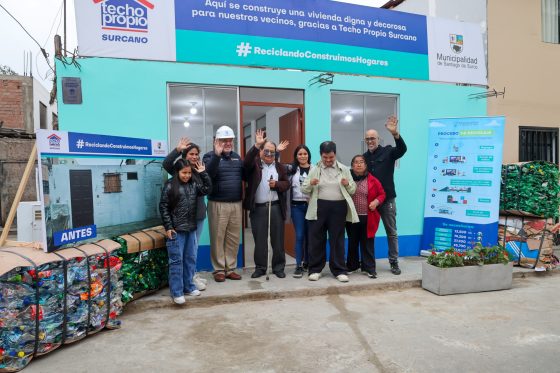 Programa Techo Propio Surcano entregó viviendas a cinco nuevas familias beneficiarias