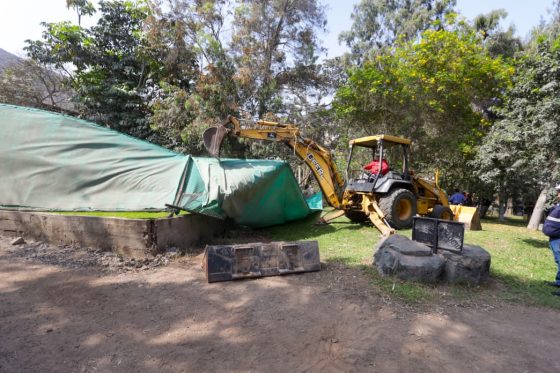 Municipalidad de Surco recupera más de 13,500 m2 de espacio público en cinco parques de Los Álamos de Monterrico