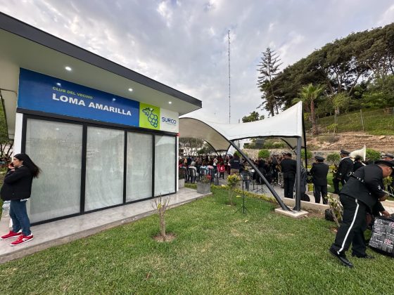 Surco inauguró nuevos espacios en el Club del Vecino Loma Amarilla para mayor beneficio de las familias