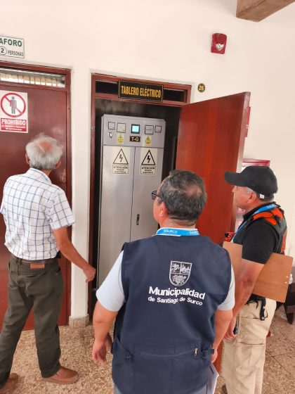 Surco realiza acciones de supervisión en colegios con miras al próximo periodo escolar