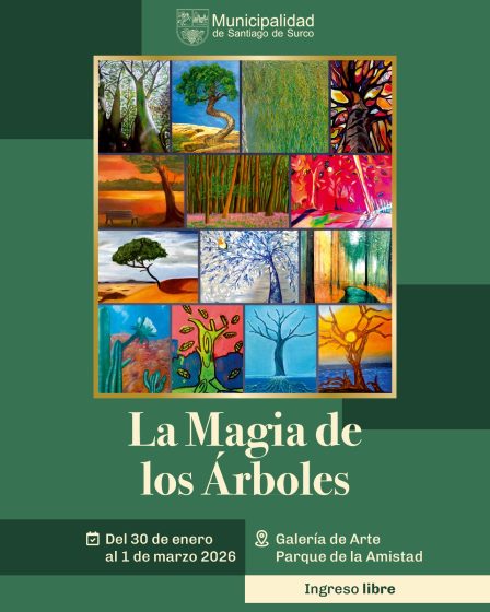 Galería de Arte de Surco abre muestra de pintura “La magia de los árboles”