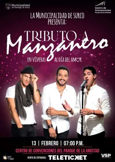 Tres tenores rendirán tributo a Armando Manzanero en vísperas del Día del Amor en Santiago de Surco