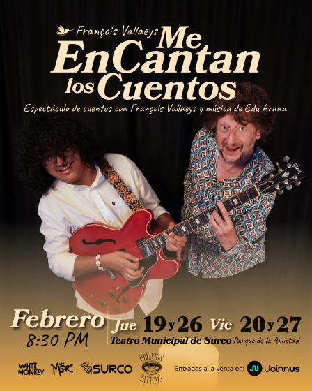 Reconocido narrador de cuentos François Vallaeys llega al Teatro Municipal de Surco