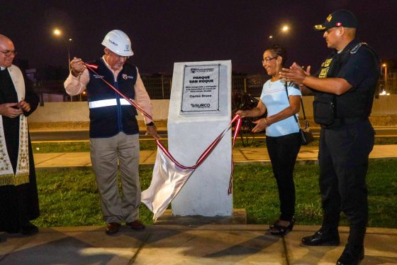 Surco inaugura el parque San Roque y suma un nuevo espacio de recreación para los vecinos