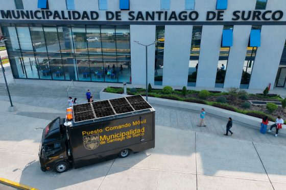 Surco estrena moderno Puesto de Comando Móvil para reforzar la seguridad y atender emergencias