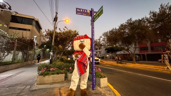 Avenida BTS y Parque de la Amistad en Surco se han convertido en punto de encuentro de las ARMY